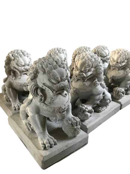 The Foo Dog - Cement Casting