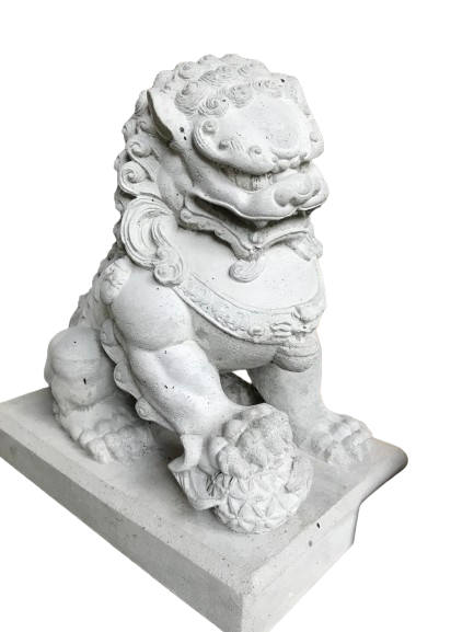 Small Foo Dogs - Cement Casting