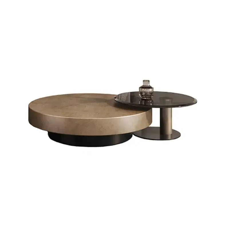 European Luxury Round Tea Table Living Room