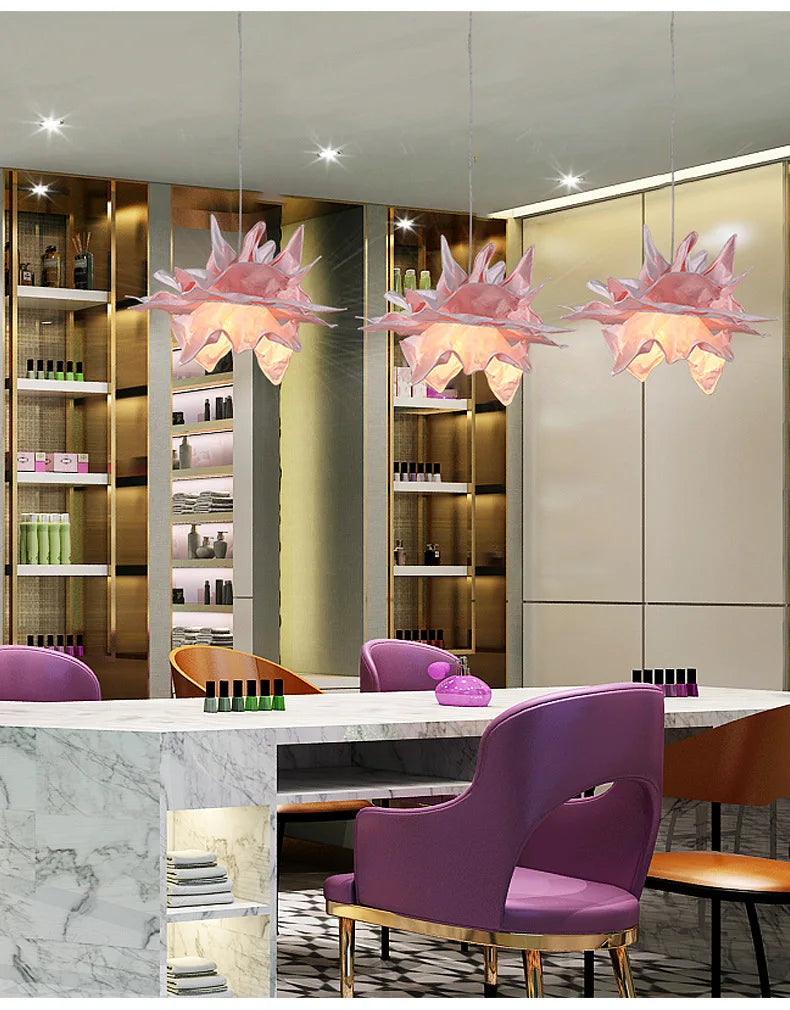 Modern Creative DIY Paper Clouds Chandelier