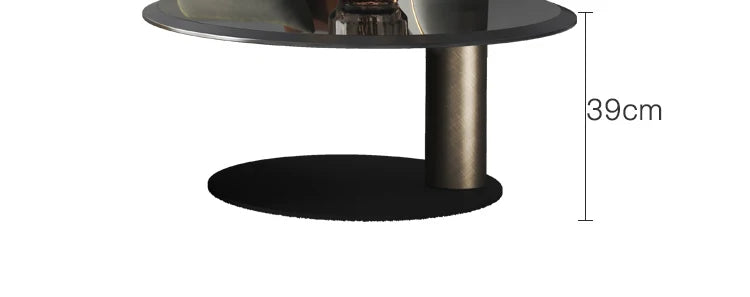 European Luxury Round Tea Table Living Room