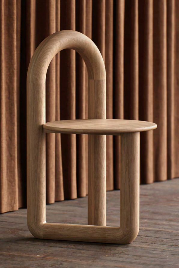 Stylish Solid Wood Chair