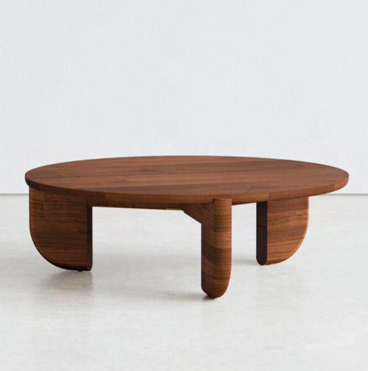 TAN Solid Coffee Table