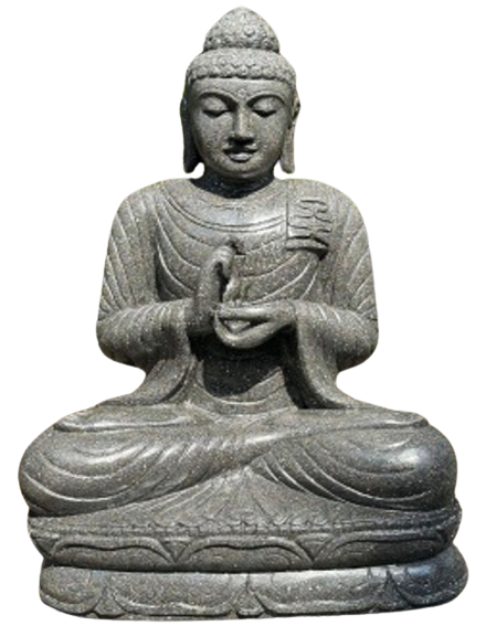 Sitting Buddha - Terrazzo Casting