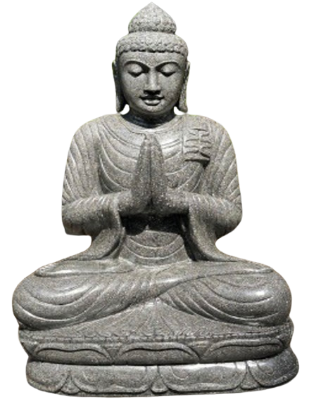 Praying Buddha - Terrazzo Casting