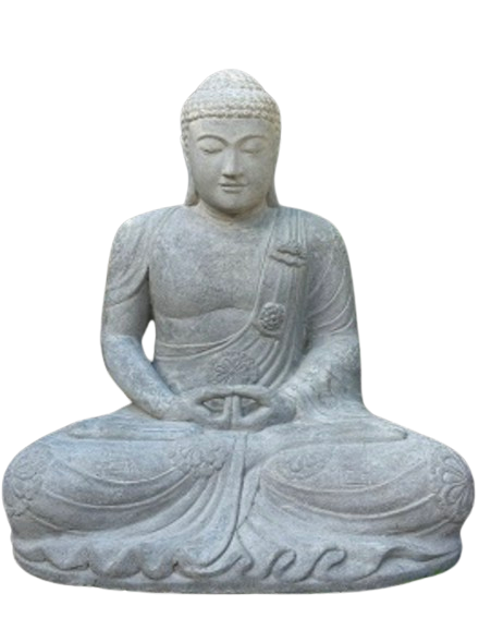 Sitting Buddha Kamakura - Cement Casting