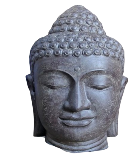 The Big Buddha Head - Casting Cement with High Press (96B)