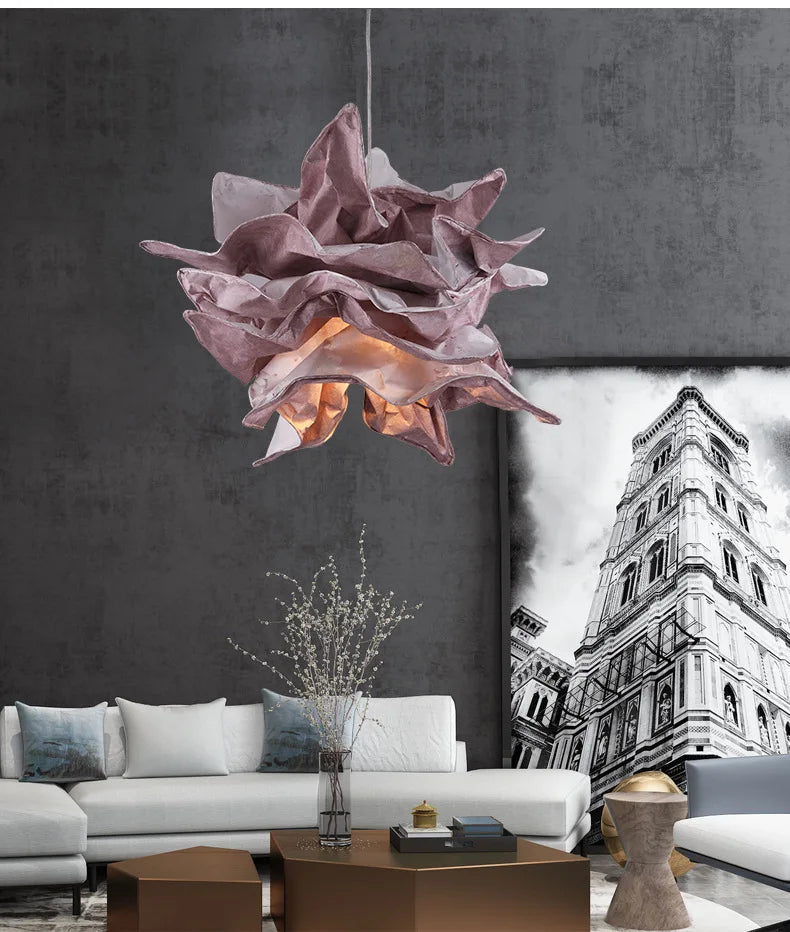 Modern Creative DIY Paper Clouds Chandelier