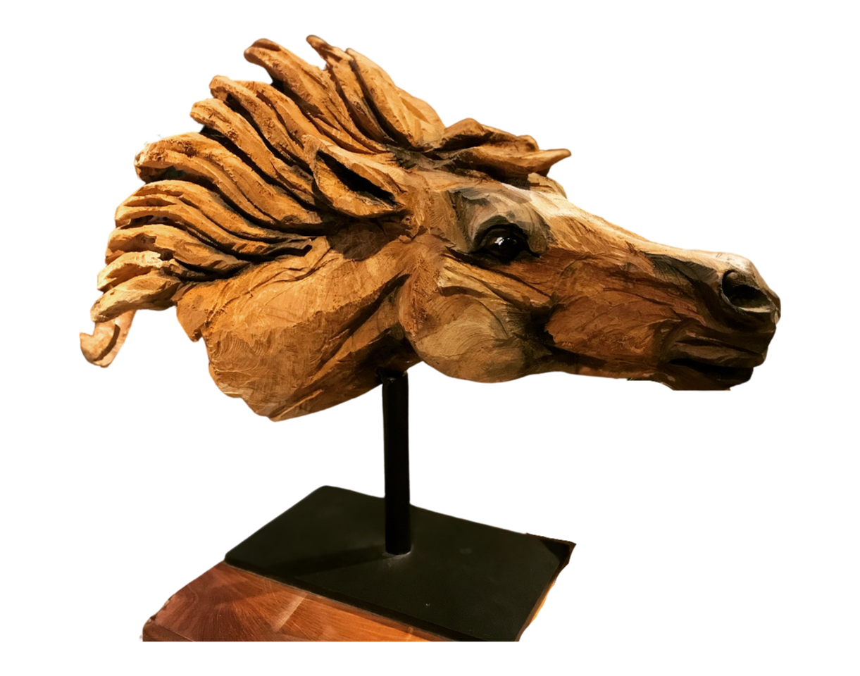 Horse Wooden Decor