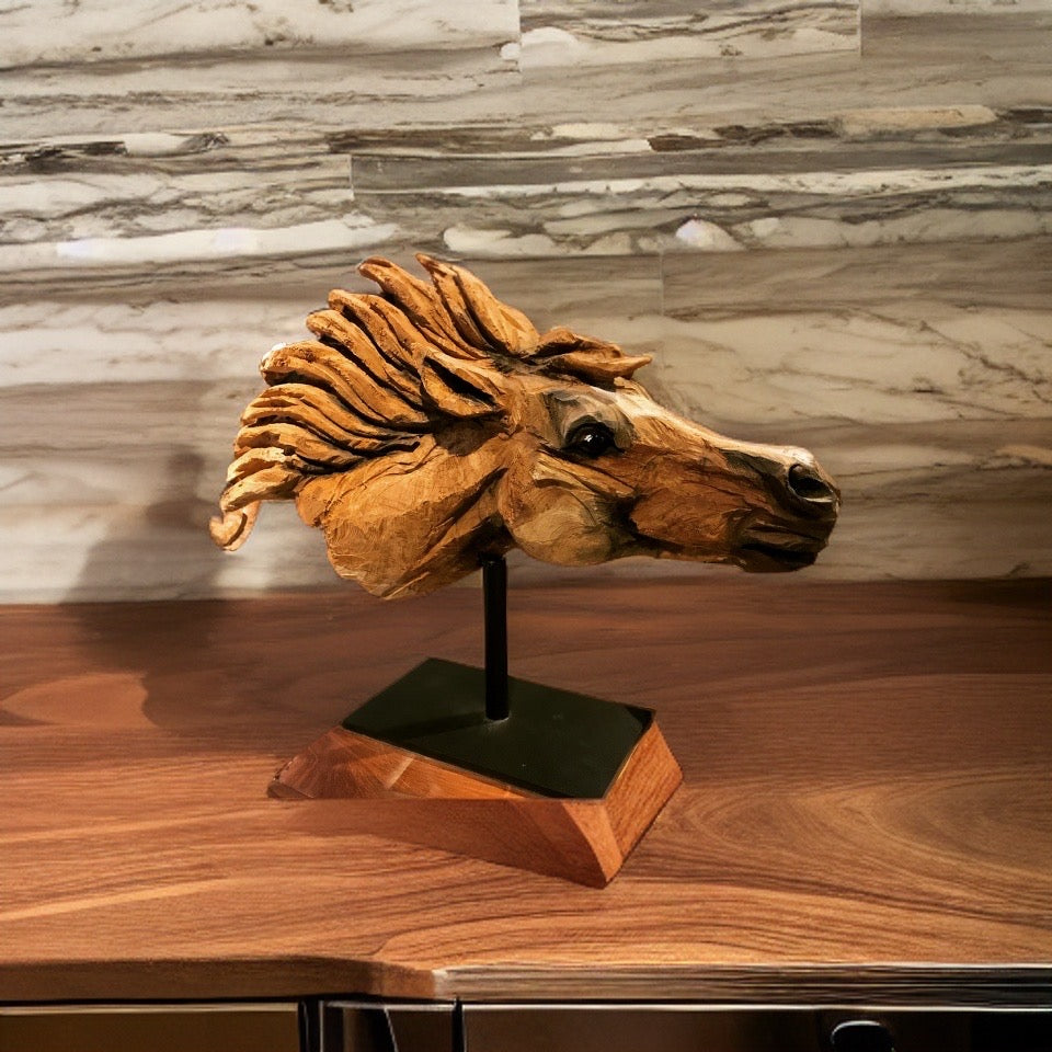 Horse Wooden Decor