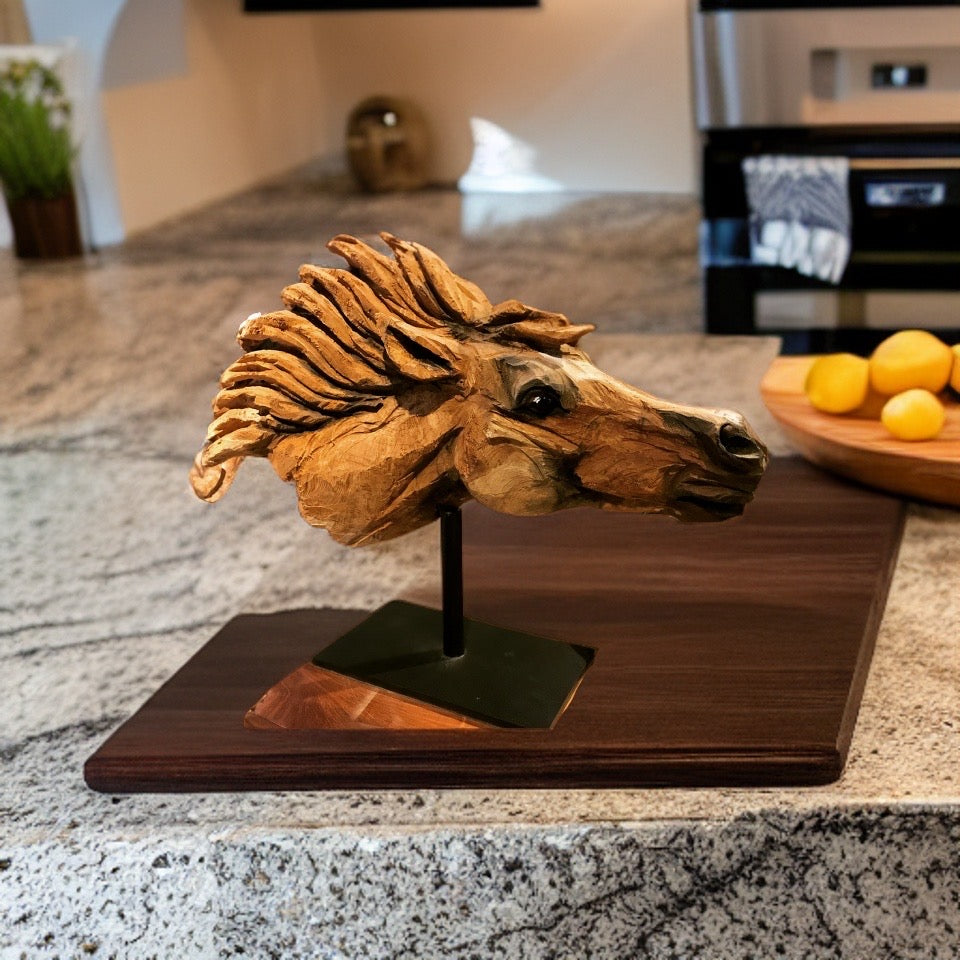 Horse Wooden Decor