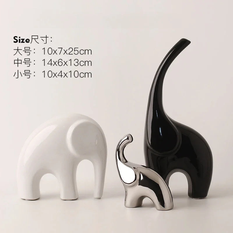 Ornaments Elephant Crafts Living Room