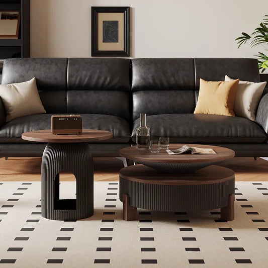 Aesthetic Oval Unique Coffee Tables Minimalist