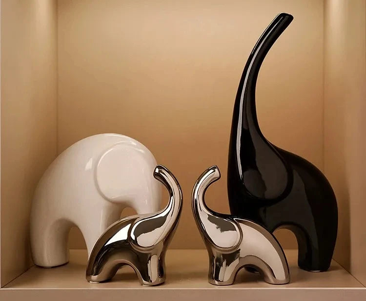 Ornaments Elephant Crafts Living Room