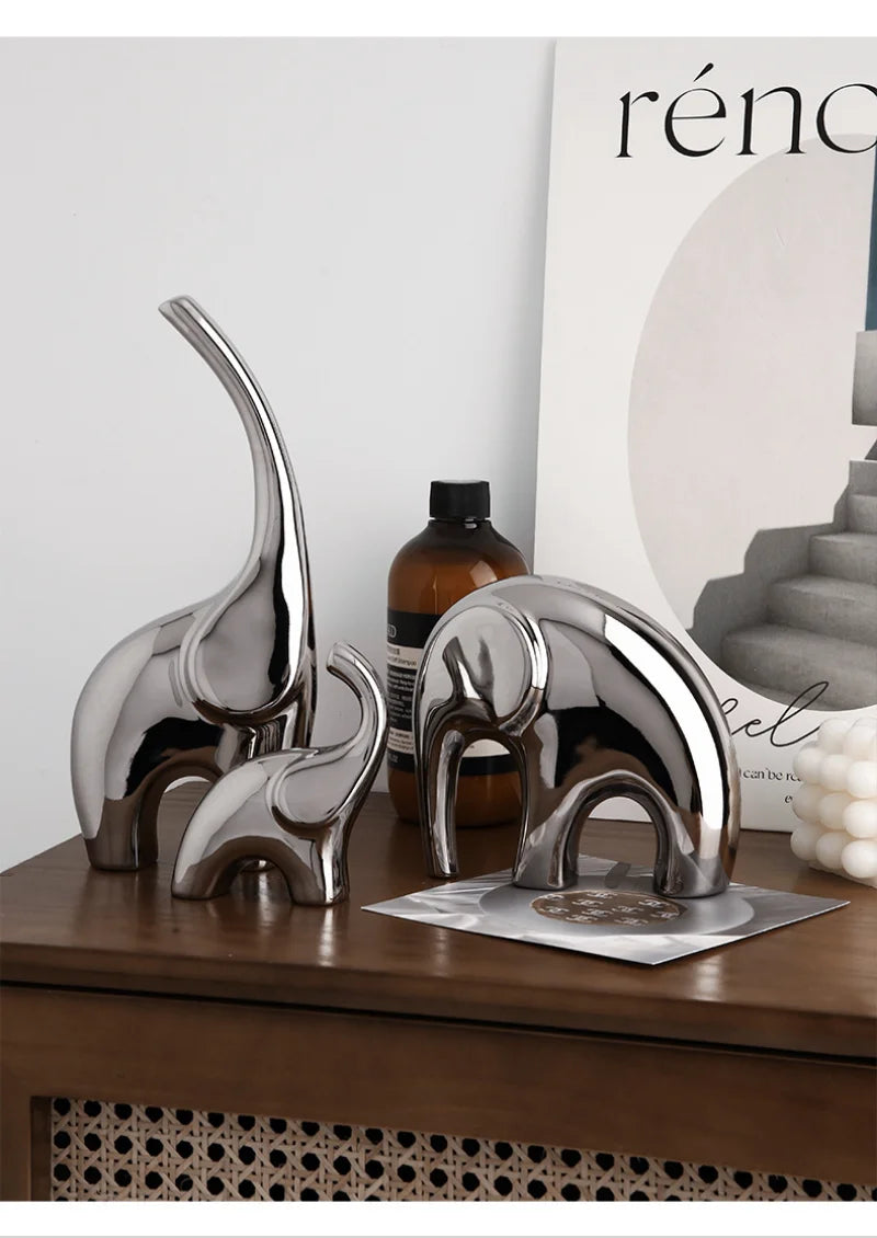 Ornaments Elephant Crafts Living Room