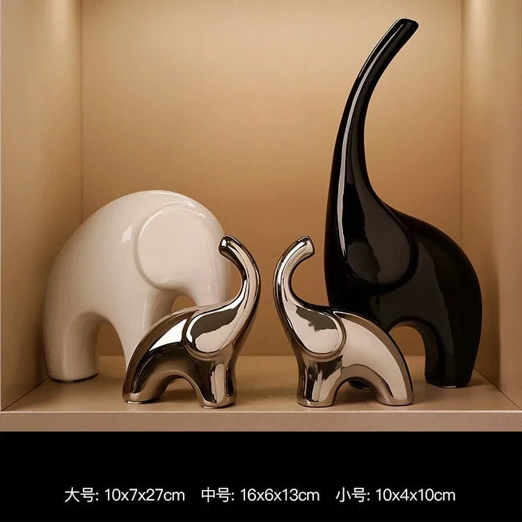 Ornaments Elephant Crafts Living Room