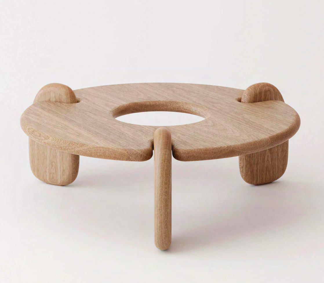 Solid Wood Coffee Table