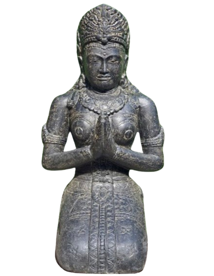 Dewi Kneeling Greeting