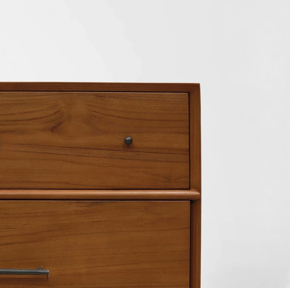 Minimalist Teak Wood Cabinet