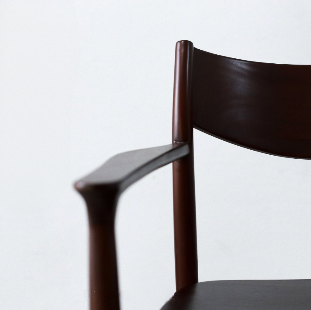 Curved Seat - Teak Wood