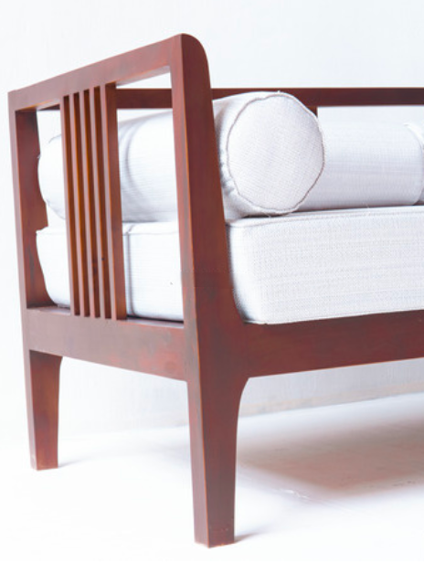 Sofa Crafted From Premium Teak Wood